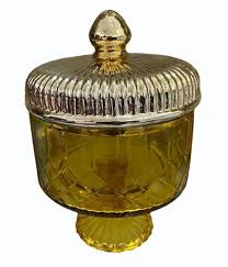 250ml Golden Glass Jar