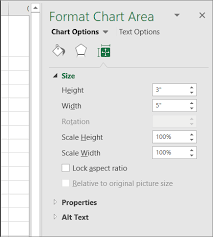 Move Or Resize A Chart Excel