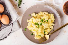 easy dairy free scrambled eggs recipe