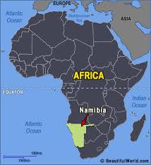 It shares land borders with. Map Of Namibia Facts Information Beautiful World Travel Guide