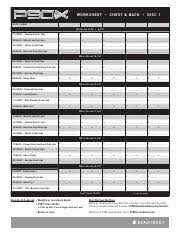 p90x worksheets pdf wor k sh eet ches