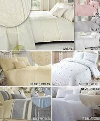 embroidered or laced quilt duvet cover