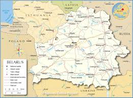 Download de plattegrond van rusland / landkaart. Minsk Wit Rusland Kaart Kaart Van Minsk Belarus Wit Rusland