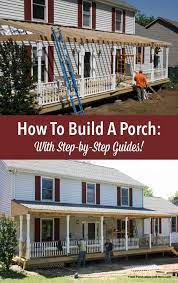 build a porch build a front porch