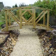 Japanese Style Garden Bridge At Tony