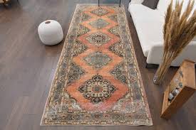 oushak turkish wide runner wool rug