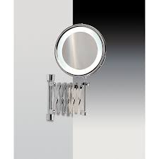 lighted magnifying mirror wall mounted mirrors with led technology windisch 99288 by nameeks