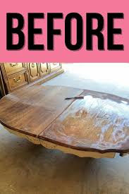 Spray Painting Furniture Gold Dining