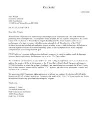 Grant Proposal Cover Letter Sample Business Follow
