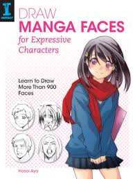 draw manga faces for expressive