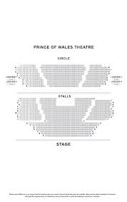 Prince Of Wales Theatre Seating Plan Londontheatre Co Uk