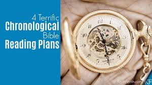 There are many one year bibles, and reading plans to go through the bible in a year, but this plan is different in that it is chronological. 4 Terrific Chronological Bible Reading Plans