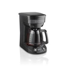 Known for having a wide range of products at affordable prices. Hamilton Beach Programmable Coffee Maker 12 Cup Black Stainless Steel Accents 46293 Walmart Com Walmart Com