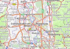 Witamy, oficjalna strona dla polaków zamieszkujących w regionie baden württemberg. Michelin Mannheim Map Viamichelin