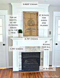 Diy Budget Shiplap Fireplace Surround