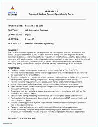 Ssds Test Engineer Sample Resume Cover Senior Software Engineer