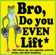 Do you even lift bro gif