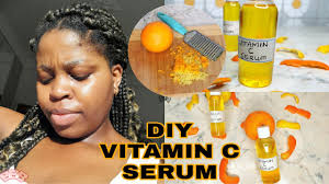 diy orange vitamin c serum for face