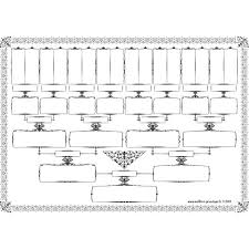 Free Family Tree Template 5 Generations Printable Empty To