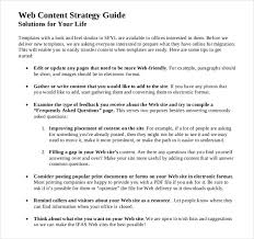 14 Content Strategy Templates Pdf Word Excel Free Premium