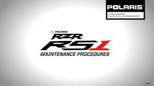 Rzr Maintenance Products Official Polaris Rzr Store