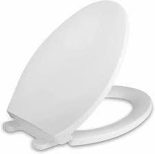 Unyk White Pvc Oval Shape Toilet Seat Cover