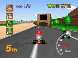 Dragonball kart is a sidescrolling racing game where you take control of one of the four characters from dragon ball z anime series. Mario Kart 64 Nintendo 64 Online Game Retrogames Cz