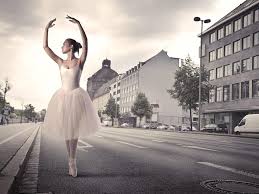 beautiful ballerina dance