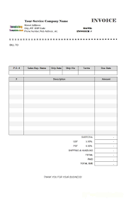 Sample Invoice For Services Rendered And How To Bill For
