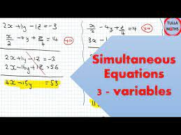 Unknown Variables With Fractions