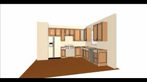 simple kitchen layout you
