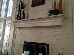 Mantel Ideas For Brick Fireplace