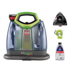 bissell little green proheat portable carpet cleaner