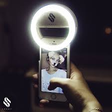 Amazon Com Smaart Selfie Ring Light For All Mobile Phones 2017 Version 36 Led Lamps For A Round Pool Of Light Effect In The Pupils White Electronics