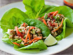 thai en lettuce wrap nutrition