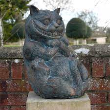 The Cheshire Cat Garden Ornament