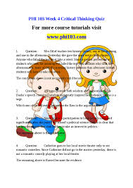    pages PHI         WEEK       QUIZ ANSWERS  PART   