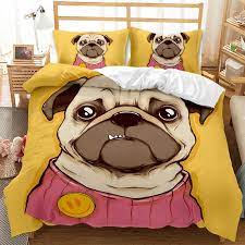 Dog Comforter Cover Kids Cute Cartoon