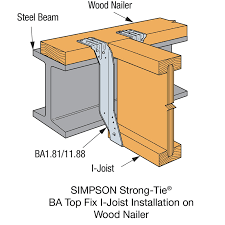 ba detail top fix i joist installation