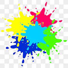 Color Paint Splash Png Vector Psd