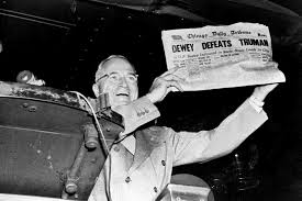 Truman became president of the united states with the death of franklin d. It S Harry S Truman Thomas E Dewey Concedes Upi Archives