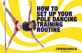 pole dancing training routine