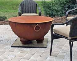 A deck is a weight supporting structure that resembles a floor. How To Use A Fire Pit On Your Deck