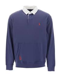 polo ralph lauren rugby polo shirt in