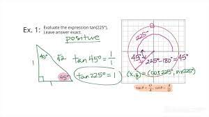 How To Find Exact Values Of Tangent