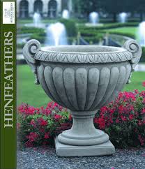 Longwood Volute Handle Urn Henfeathers