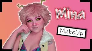 mina ashido bnha makeup tutorial you