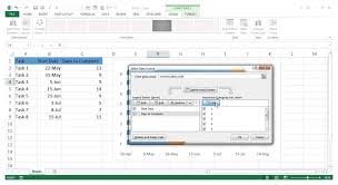 How To Make Gantt Chart In Excel Gantt Chart Excel Zoho