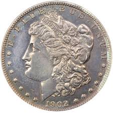 1902 1 Pf Morgan Dollars Ngc
