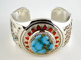 vernon haskie turquoise cuff bracelet